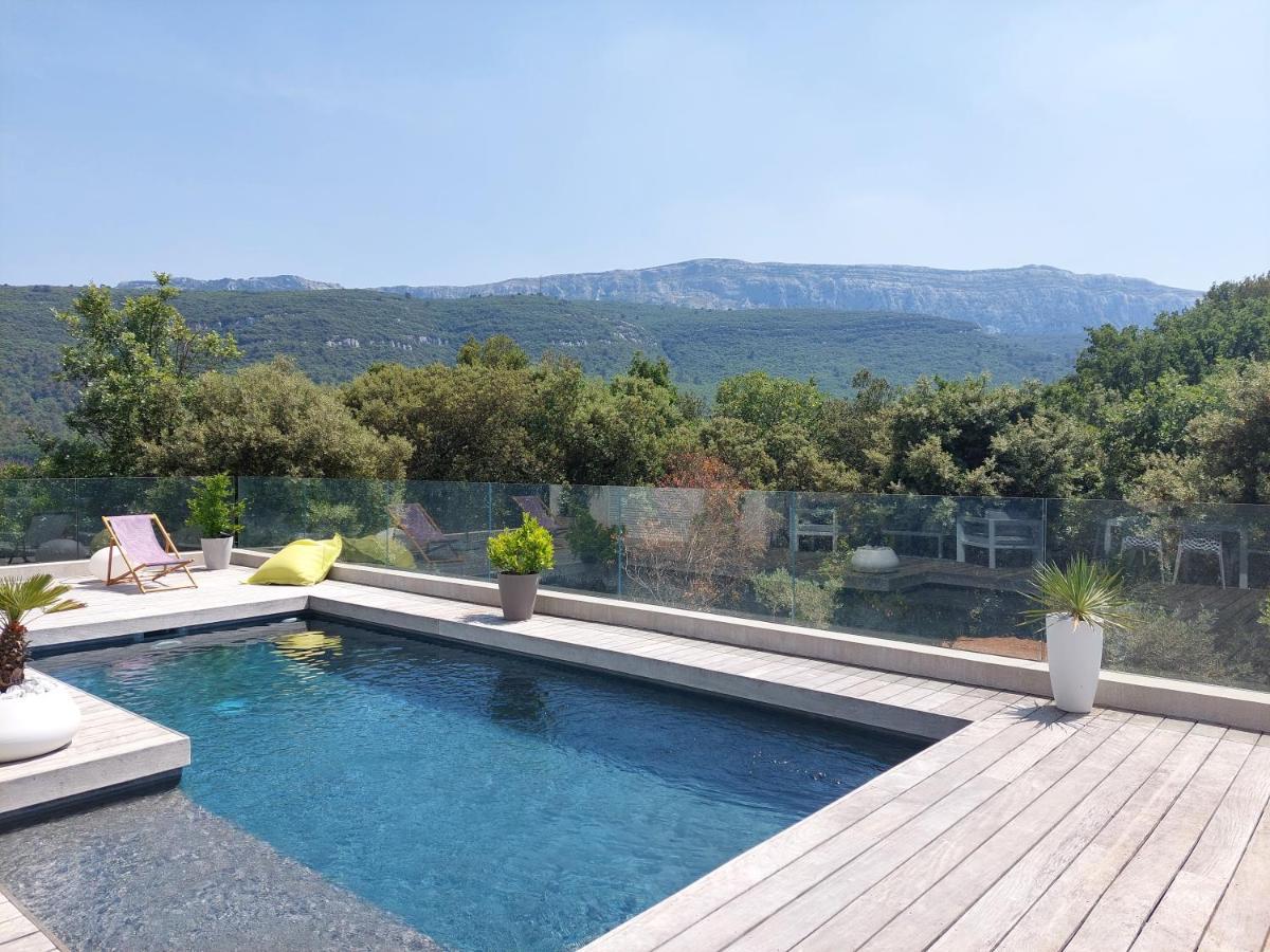 Chez Herve Et Lydie Nans-les-Pins Eksteriør billede